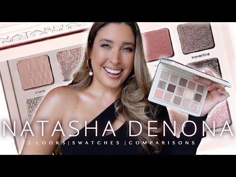 NATASHA DENONA I NEED A NUDE PALETTE | The MOST BEAUTIFUL COOL TONE Eyeshadow Palette