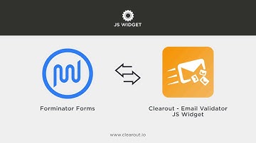 Real-time Email Verification On Forminator Forms With Clearout Javascript Widget | Email Validator