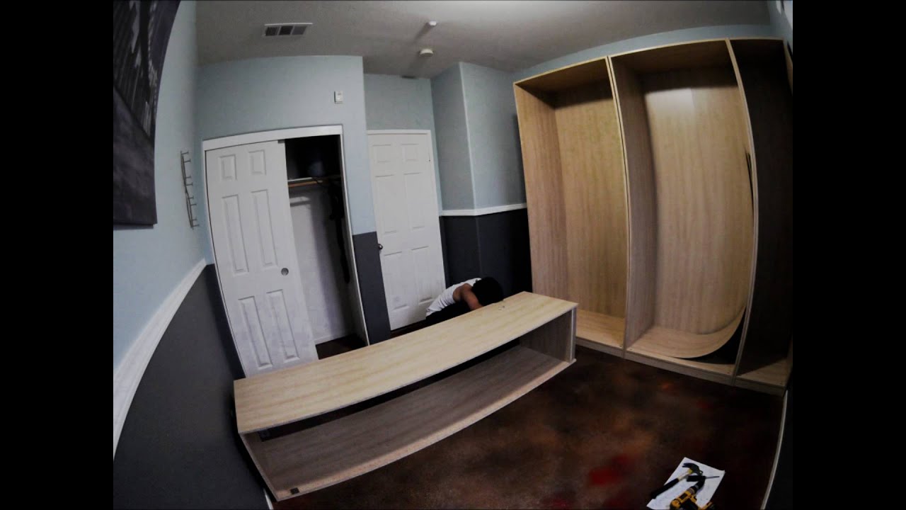 Assembling 118 inches of IKEA Pax wardrobe 4 hours into one minute! YouTube