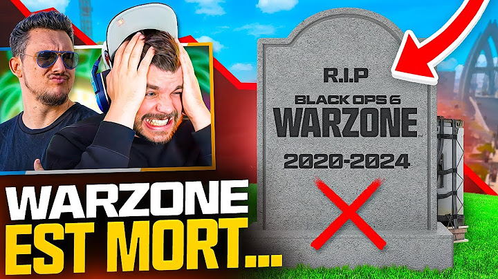 La FIN DE WARZONE APPROCHE (Raven a détruit le jeu)