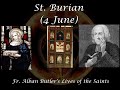 St. Burian (4 June): Butler's Lives of the Saints