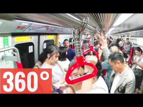 Hong Kong Metro MTR Best 360 VR videos China | Samsung Gear 360 VR Box