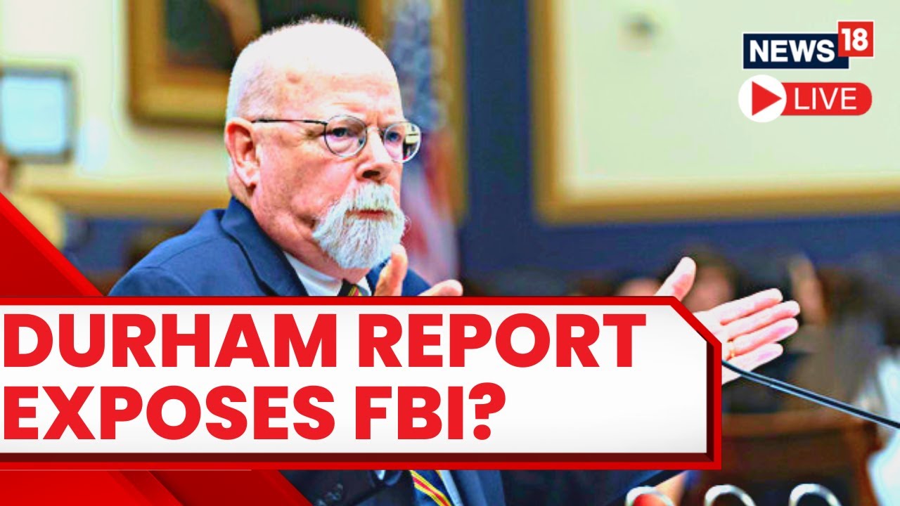 Congress Grills John Durham Over His Report On FBI's Handling of Trump-Russia Probe | US News LIVE