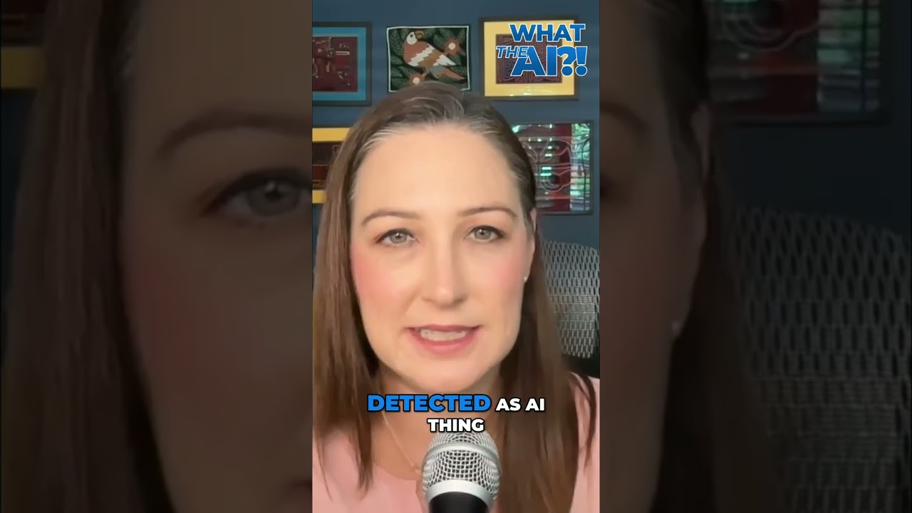AI Detector Thinks My Human Writing Is AI - It's CRAZY! #shorts