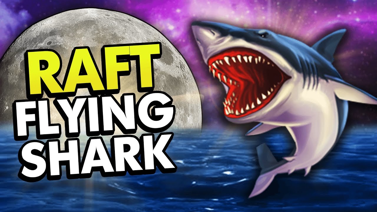 Raft Moon Update - FLYING SHARK + NEW ITEMS! (Raft New Update Gameplay ...
