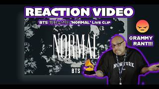 BTS 'NORMAL' Live Performance Reaction | A Producer’s Take on the GRAMMY Scandal! 🎤💥 screenshot 3