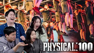 Koreans React To The Best Moments of ‘Physical 100’ for the first time | Y