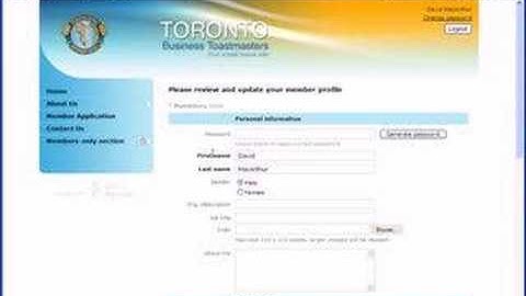 Wild Apricot Member Self-Serv