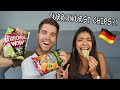 Mexican Girlfriend Rates German Snacks!