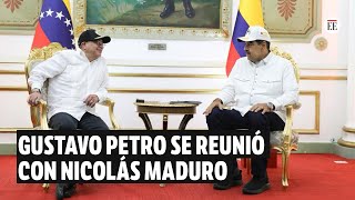 Nicolás Maduro y Gustavo Petro se reunieron en Caracas | El Espectador