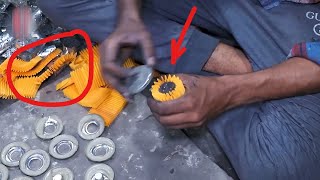 How car oil filters are manufactured. Производство фильтров в индии. Как вам?!