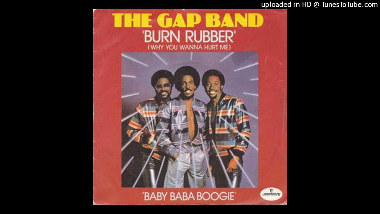 GAP BAND/BURN RUBBER ON ME【12inch】 The Gap Band - Burn Rubber on Me 12