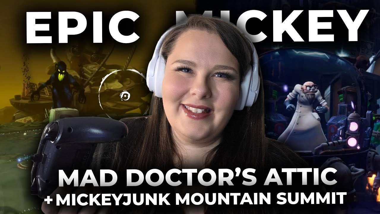 Mad Doctor's Attic, Beetleworx, Donald Duck, Mickeyjunk Mountain Summit | EPIC MICKEY: REBRUSHED