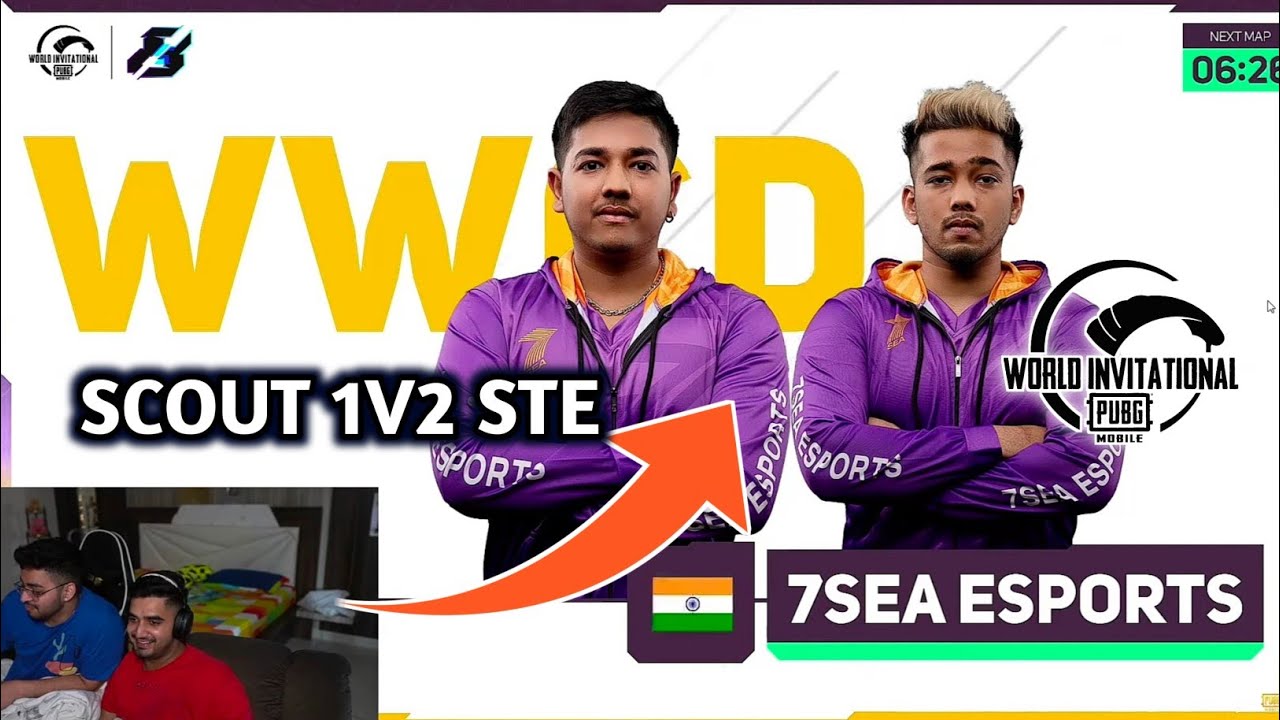 Scout international player or what | scout 1v2 ste | 7sea first chicken dinner in pmwi