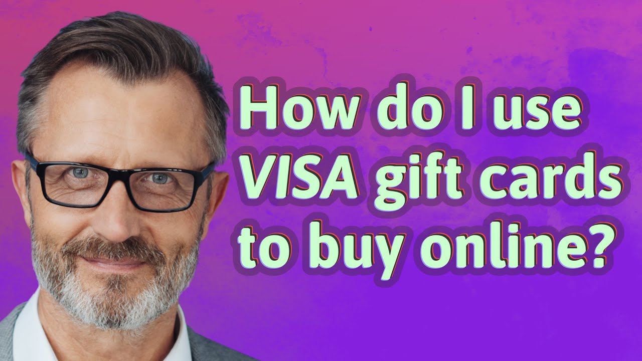 How do I use Visa gift cards to buy online? - YouTube
