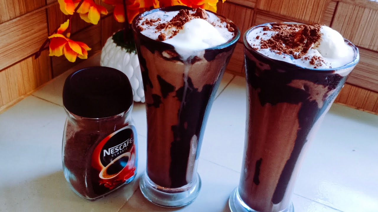 কফিশপ স্টাইলে সুপার কোল্ড কফি।Coffee shop Style Cold coffee Recipe