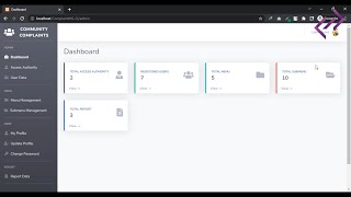Complaint Management System in PHP MySQL CodeIgniter with Source Code - CodeAstro screenshot 3