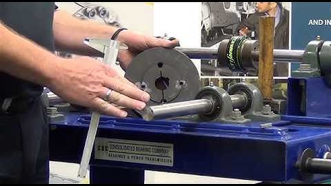 CBC Australia - Taper Lock Bush Installation and Removal