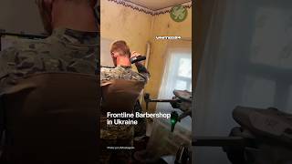 Frontline Barbershop In Ukraine