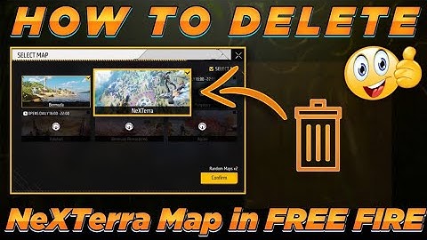 how to nexterra map delete || how to play nexterra map in cs problem