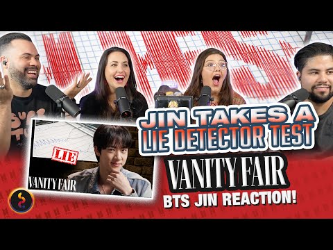 Jin of BTS "Jin Takes a Lie Detector Test " - Why was this so intense! 😅 | Couples React