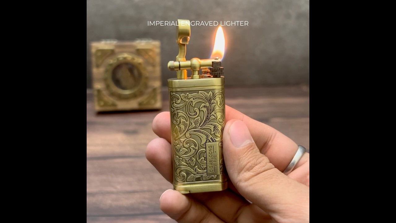 Imperial Engraved Lighter – Karlaa Flames