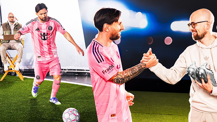 I met MESSI - here’s what it’s like 😮