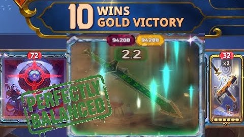 Runic Blade + Critical Core is perfectly balanced