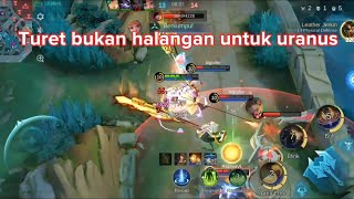 Uranus VS Sun "Damage tertinggi MM &amp; Mage malah troll"