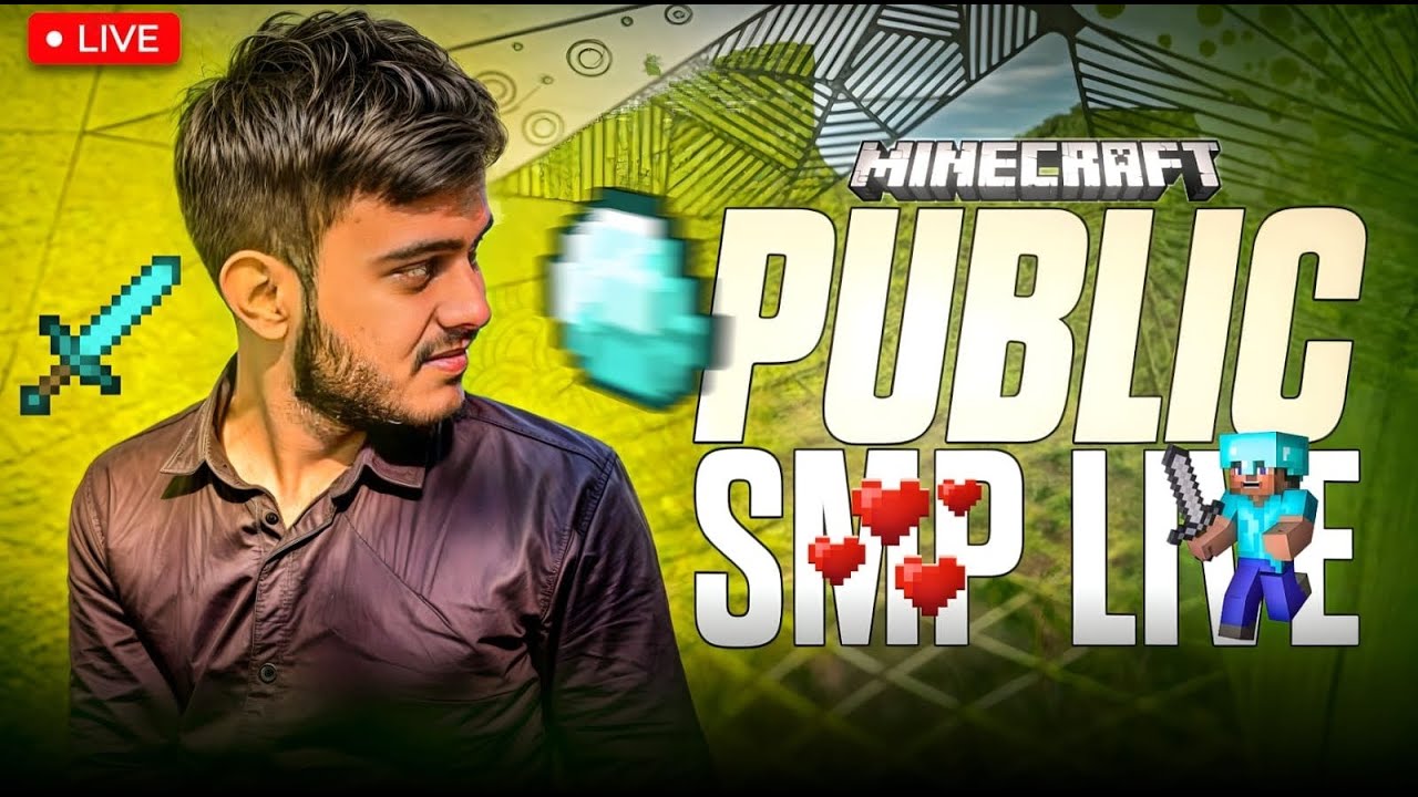MINECRAFT LIVE PUBLIC SMP 24/7 ONLINE | JAVA / BEDROCK & POCKET EDITION ...