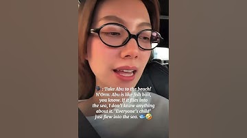 Orm calling Abu ‘everyone’s child’ 🥹😭💖 … even while joking about him being fish bait.#lingorm