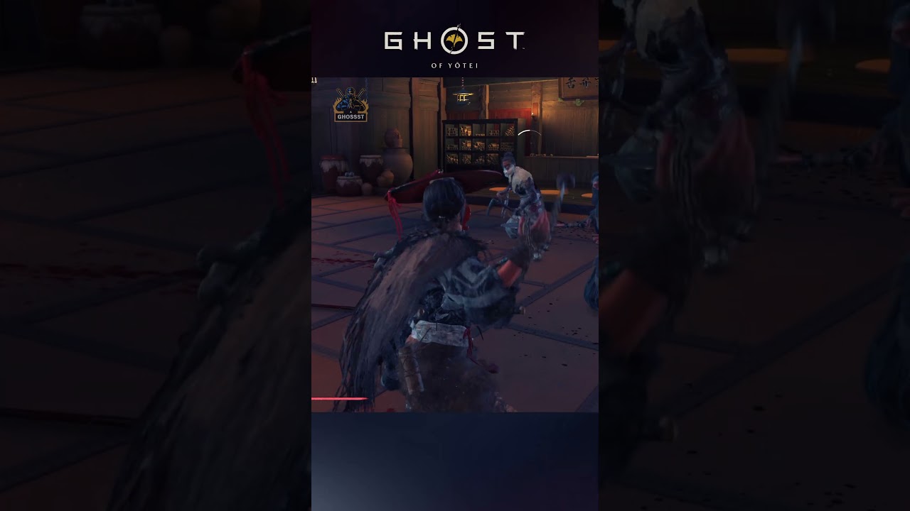 SHE IS AGGRESSIVE AND BRUTAL | COMBAT FIGHT | GHOST OF YOTEI