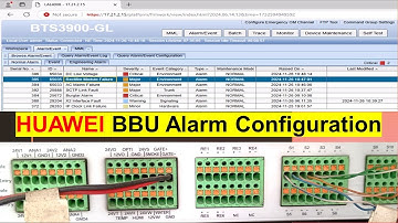 Huawei BBU Alarm Configure Part-1 | How to Config BBU Alarm. হুয়াওয়ে অ্যালার্ম কনফিগার করবো কিভাবে?