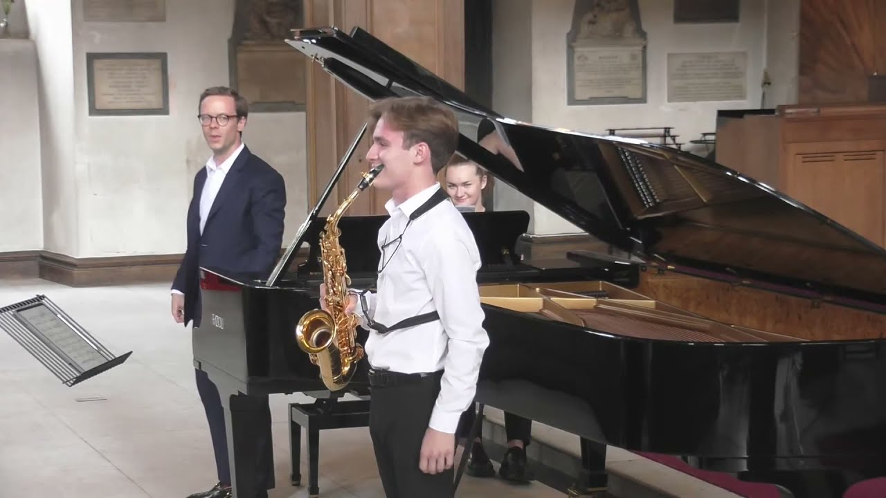 Lunchtime recital by Rob Burton (saxophone) and Ashley Fripp (piano)