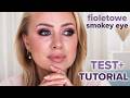 Eleganckie SMOKEY EYE 💜 Idealne pod zielone i szare oczy! + Nowości z LUCY Makeup Store