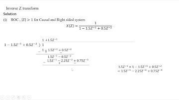 25  Inverse  Z transform All Method | Power Series Method  With Example | Z transform | AL AMIN