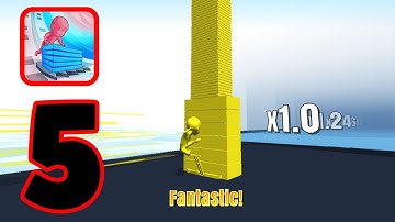 Stack Colors All Levels - Gameplay (Android, IOS) Levels 21-25