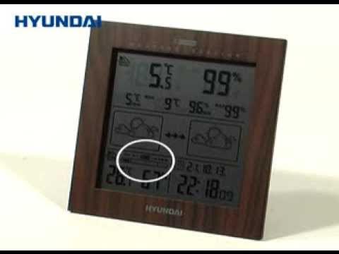 Produktové video k meteostanici Hyundai WS8446 - YouTube | Wettersensoren