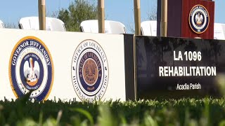 Highway 1096 construction officially underway after months of advocacy in Acadia Parish, Louisiana