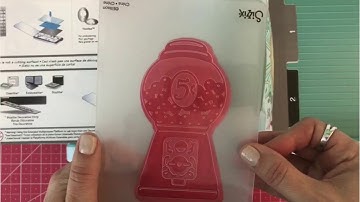 Using Sizzix Impressions/Embossing folders with fabric tutorial