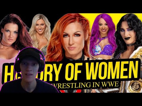 Non Wrestling Fan Reacts To The ENTIRE History of WWE Women's Wrestling [ WRESTLE WITH ANDY ]