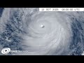 Typhoon Bolaven True Color/IR Imagery - October 2023