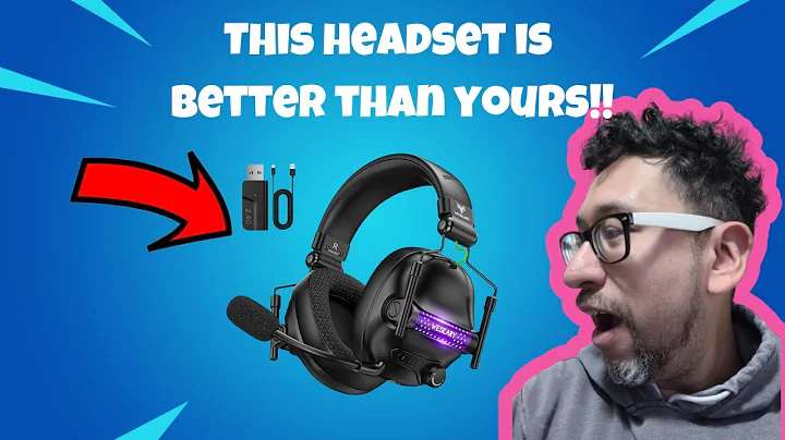 Unboxing/Review WESEARY WG2 Wireless Gaming Headset with Microphone