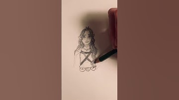 Drawing My RPG Character! #rpg #drawing #dnd #art