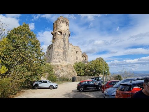 Крепость Château de Tournoël 4K