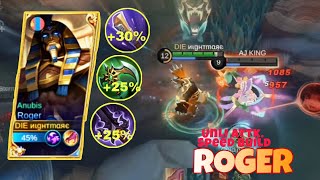 Celebrity This build is crazy😱|Unlimitted attack speed build|Roger gameplay|MLBB Profile