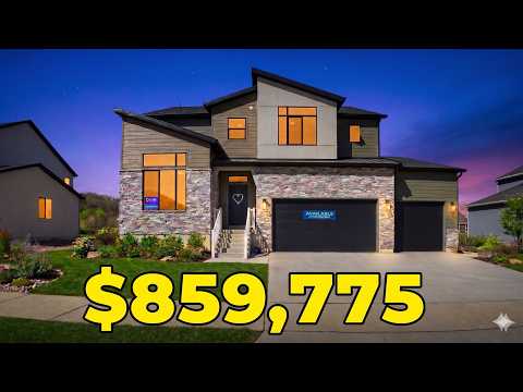 Nilson Homes House Tour in South Weber, Utah: One of the Best New Builds Near Hill AFB