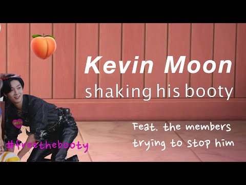 Times Kevin Moon shook his booty and the members tried to stop him 🍑✋