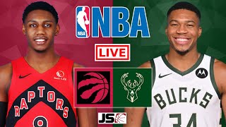 Toronto Raptors vs Milwaukee Bucks | NBA Live Scoreboard