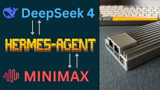 Hermes + DeepSeek 4 + MiniMax 2.7: Multi-Model Coding on a ZimaBoard